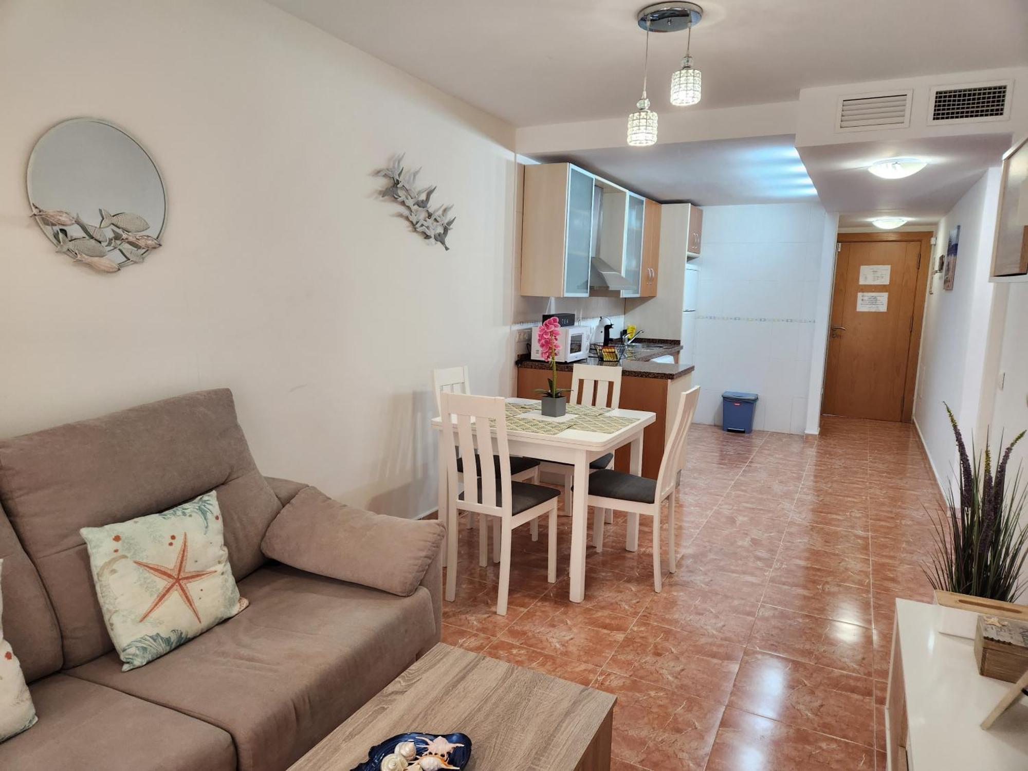 BAJO en PRIMERA LÍNEA de VERA-PLAYA con piscina privada! Vera Exterior foto