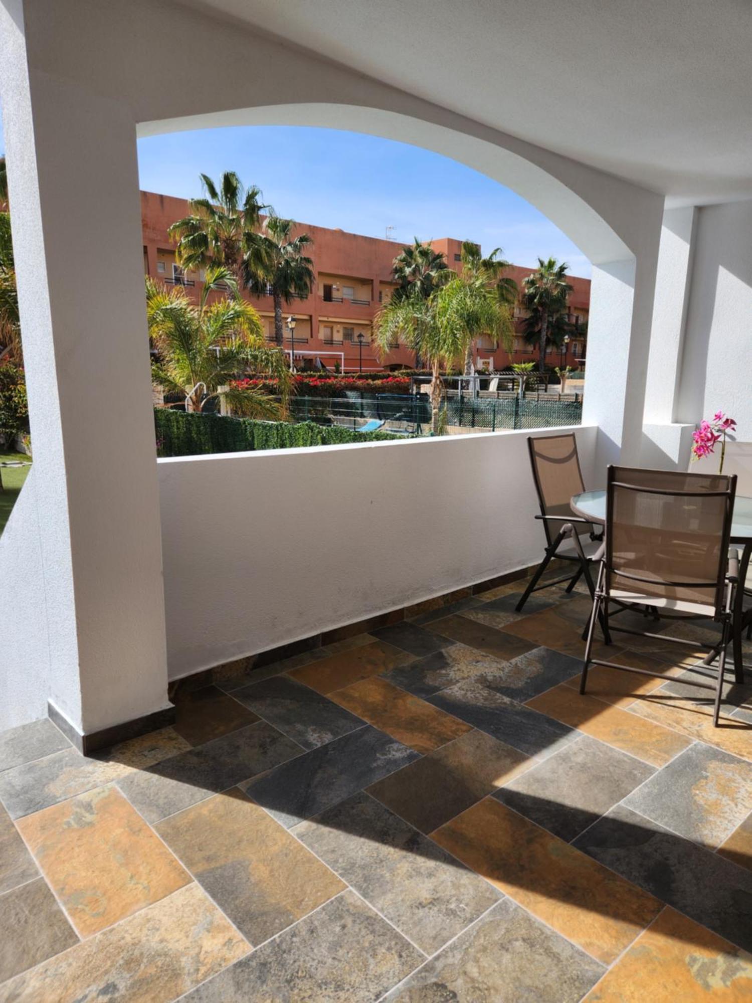 BAJO en PRIMERA LÍNEA de VERA-PLAYA con piscina privada! Vera Exterior foto